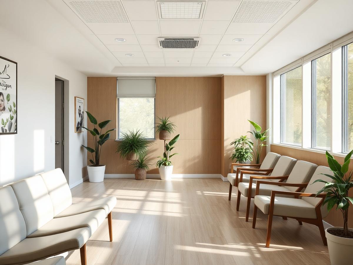 Comfortable waiting area